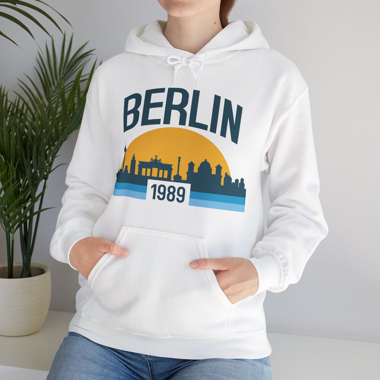 Berlin1989 Skyline Retro Hoody
