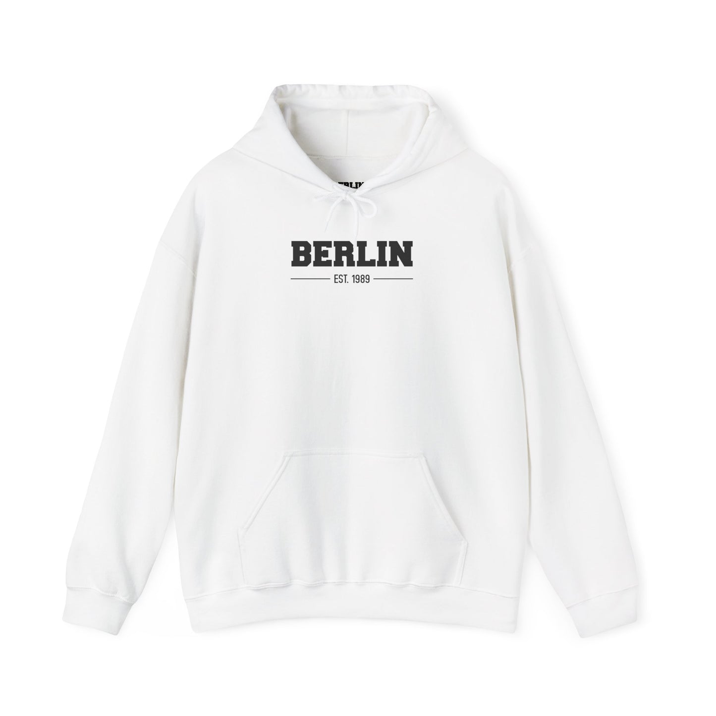 Berlin1989 Just White D1 Hoody