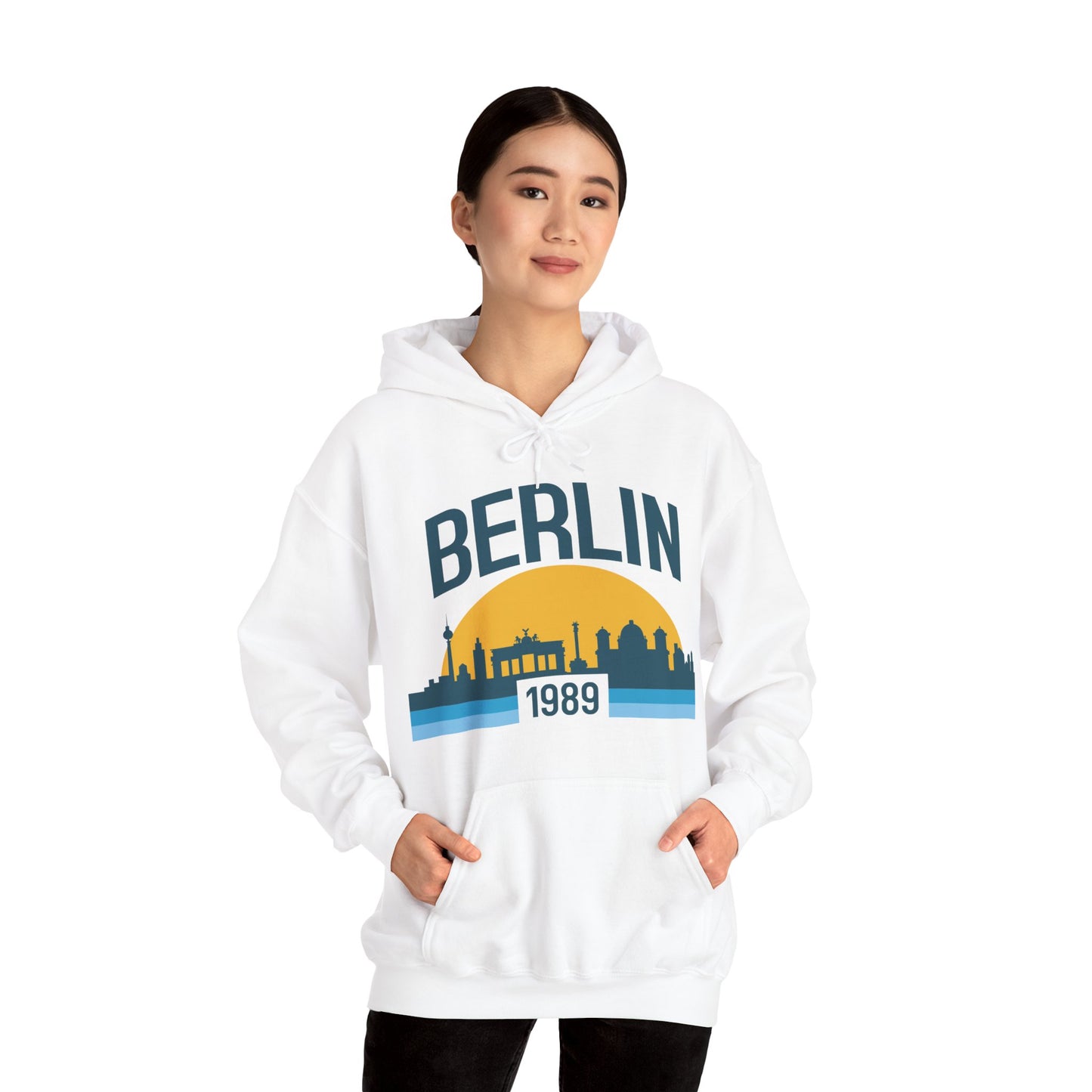 Berlin1989 Skyline Retro Hoody