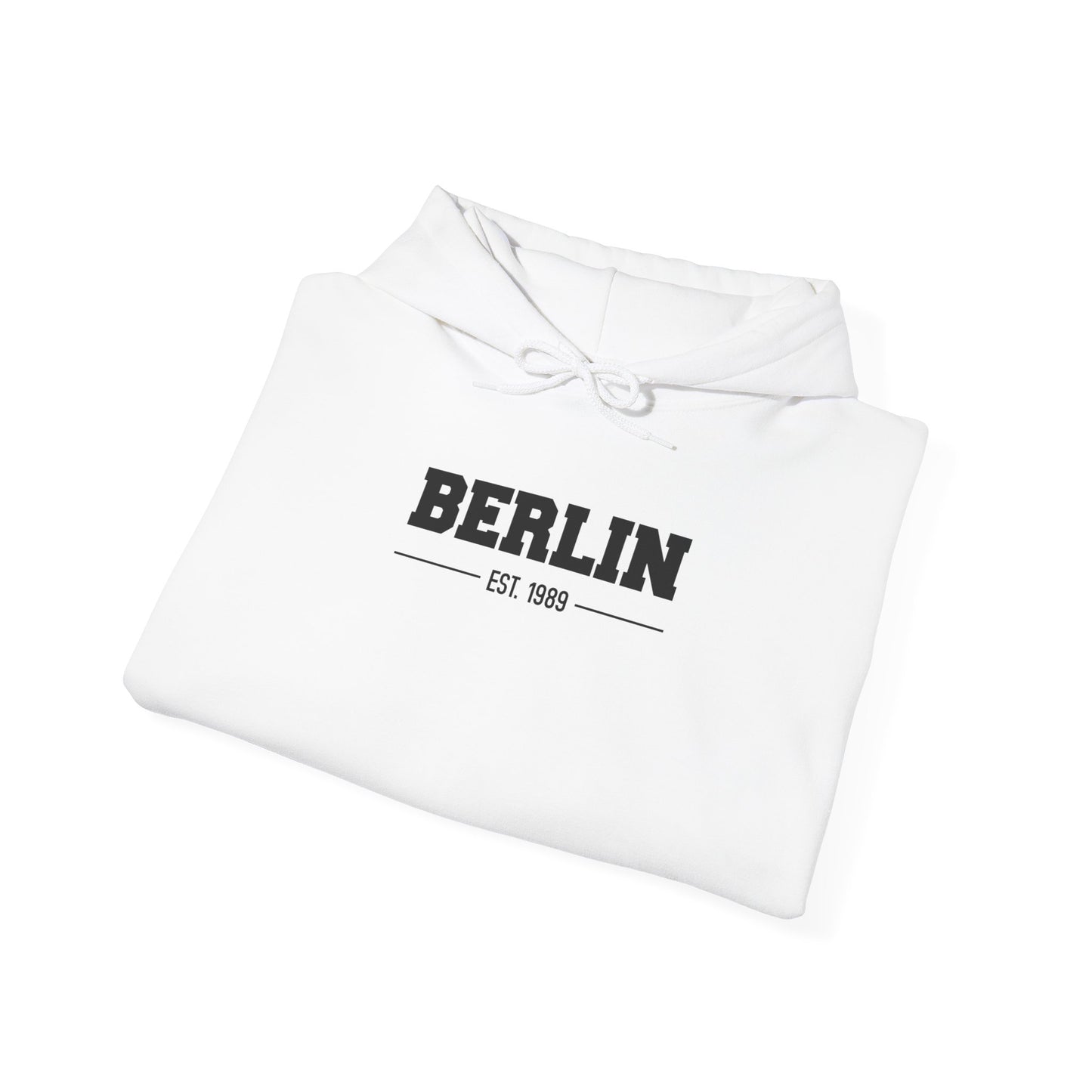 Berlin1989 Just White D1 Hoody
