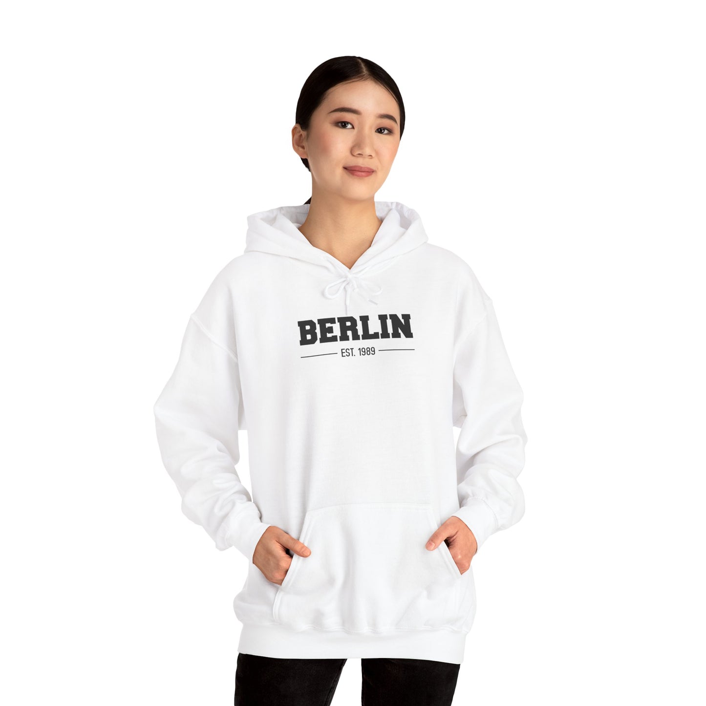 Berlin1989 Just White D1 Hoody