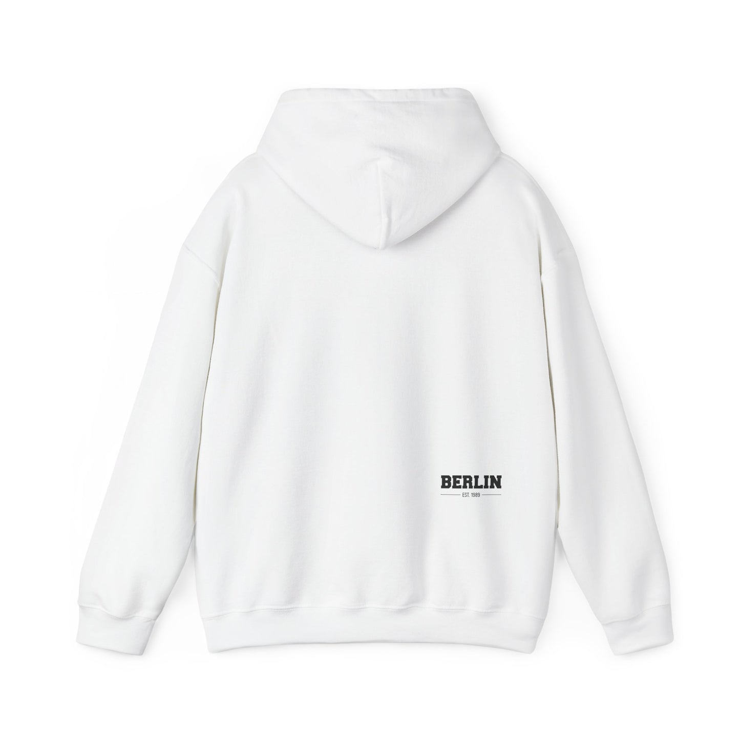Berlin1989 Just White D1 Hoody