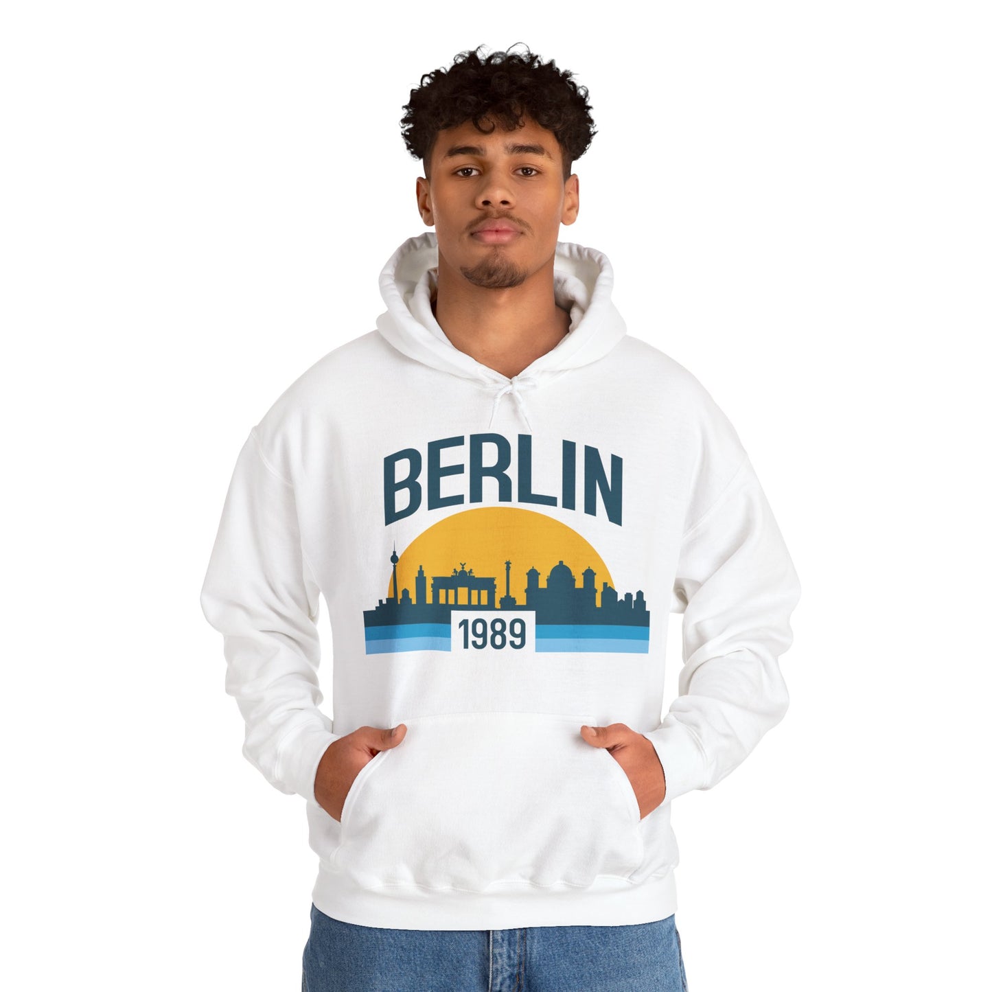 Berlin1989 Skyline Retro Hoody